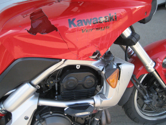 Image Title 2008 Kawasaki KLE650 Versys Dual Sport Repairable $950.00